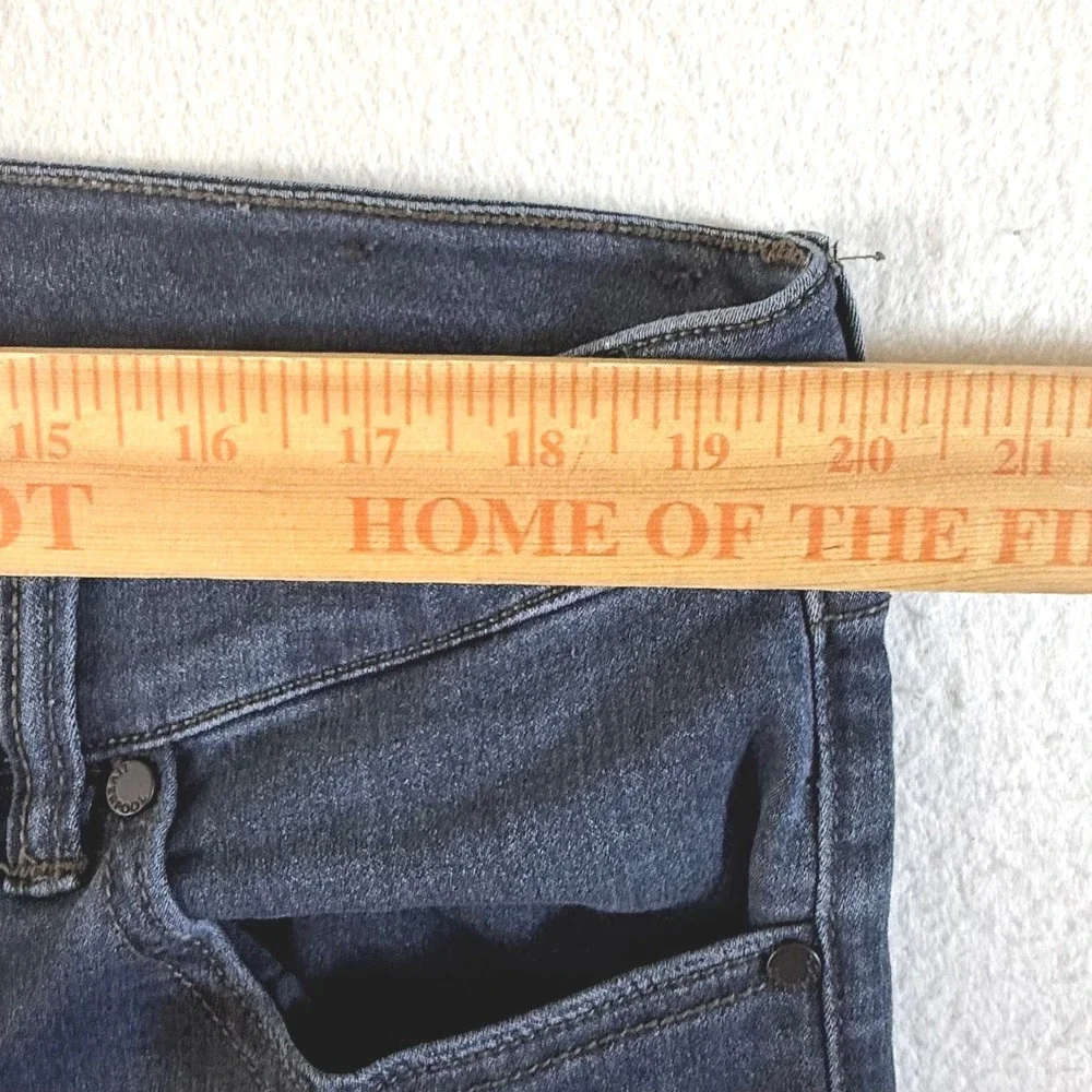 Liverpool Jeans Womens 20W Eco Logical Stretch Dark Wash 30